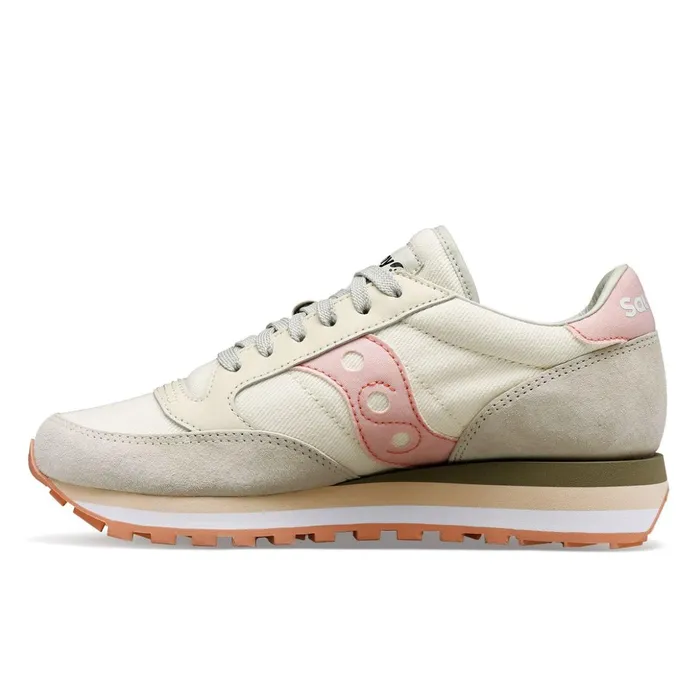Women Jazz Triple Glitter Beigesalmon Saucony Lifestyle