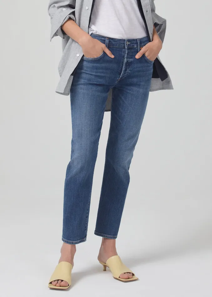 Women Jeans Citizens Of Humanity Emerson Mid Rise Relaxed 27034 In Lawless