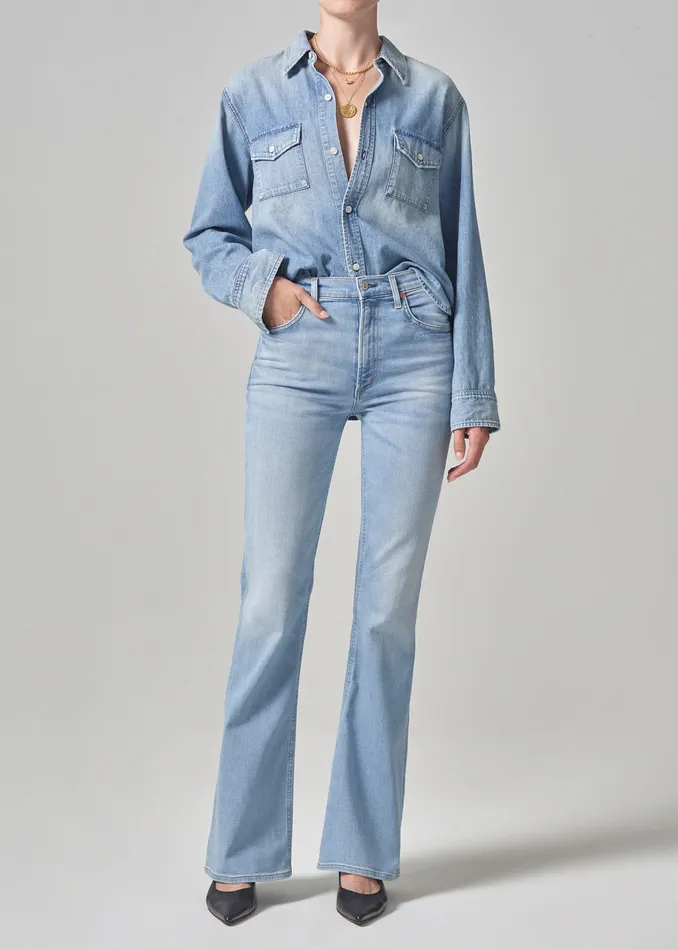 Women Jeans Citizens Of Humanity Isola Flare 32034 In Marquee