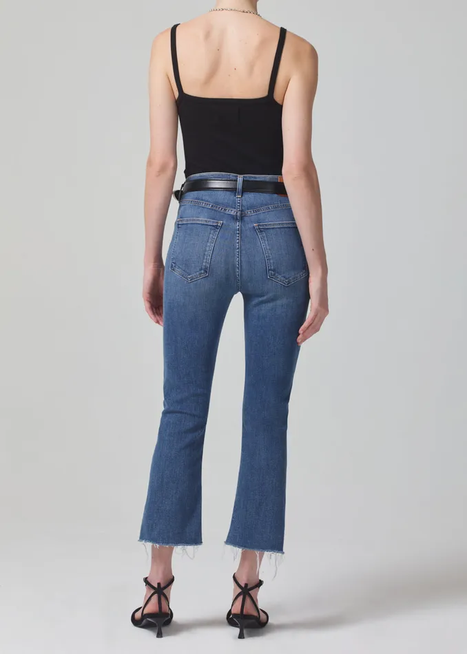 Women Jeans Citizens Of Humanity Isola Mid Rise Cropped Boot In Lawless