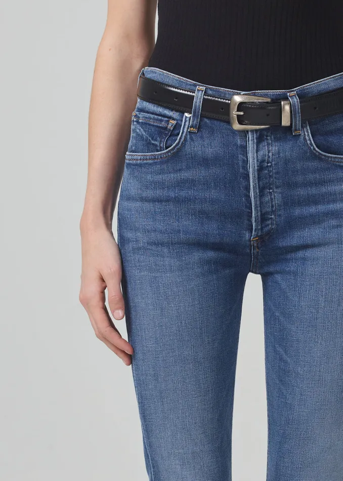 Women Jeans Citizens Of Humanity Isola Mid Rise Cropped Boot In Lawless