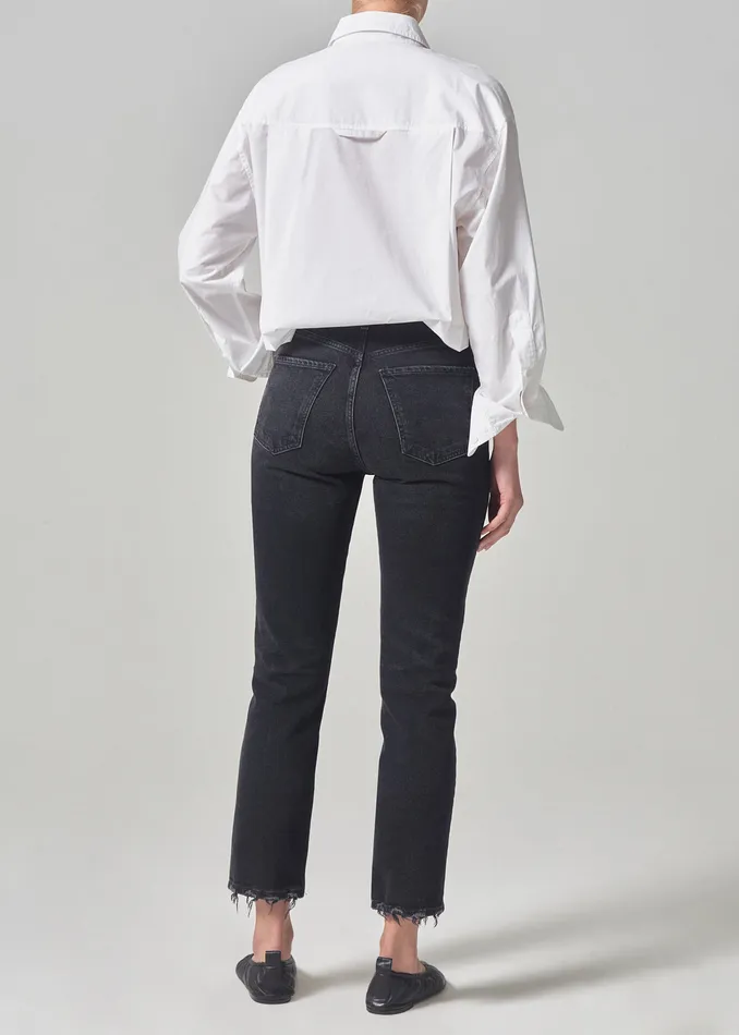 Women Jeans Citizens Of Humanity Jolene High Rise Vintage Slim In Stormy