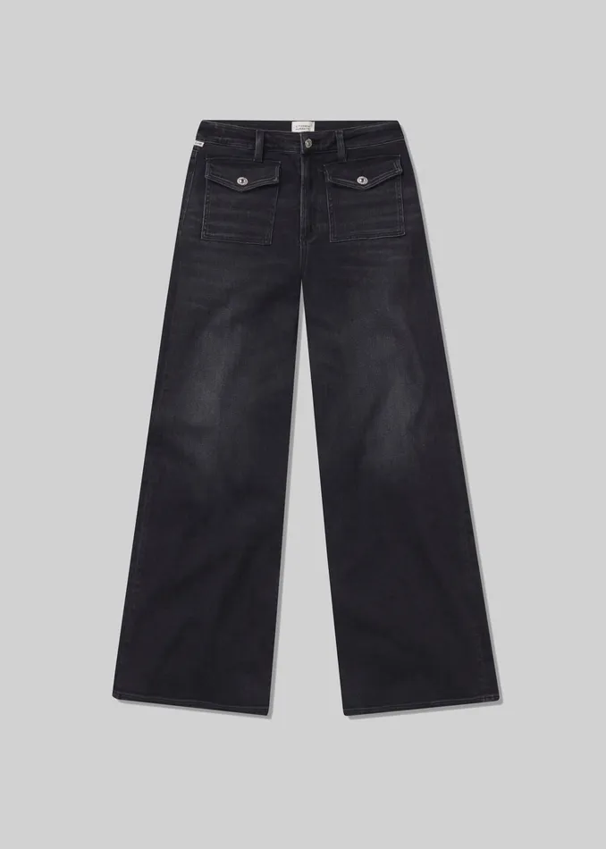 Women Jeans Citizens Of Humanity Raven Patch Pocket Wide Leg In Medallion