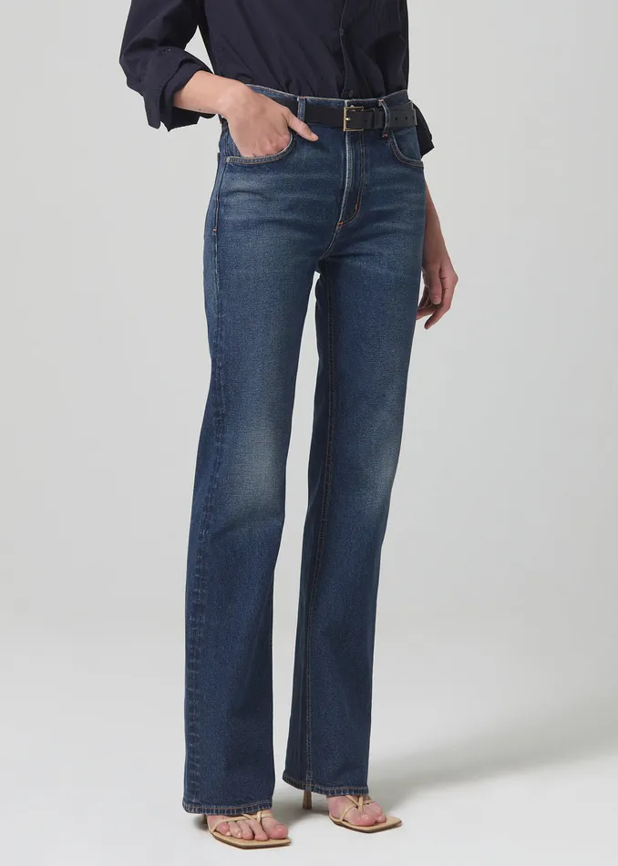 Women Jeans Citizens Of Humanity Vidia Mid Rise Boot In Garnish