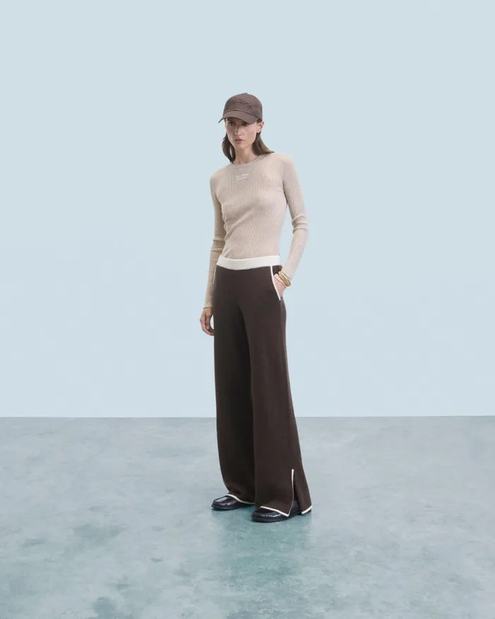 Women Joggers From Future Large Jogging Bicolor Chocolate