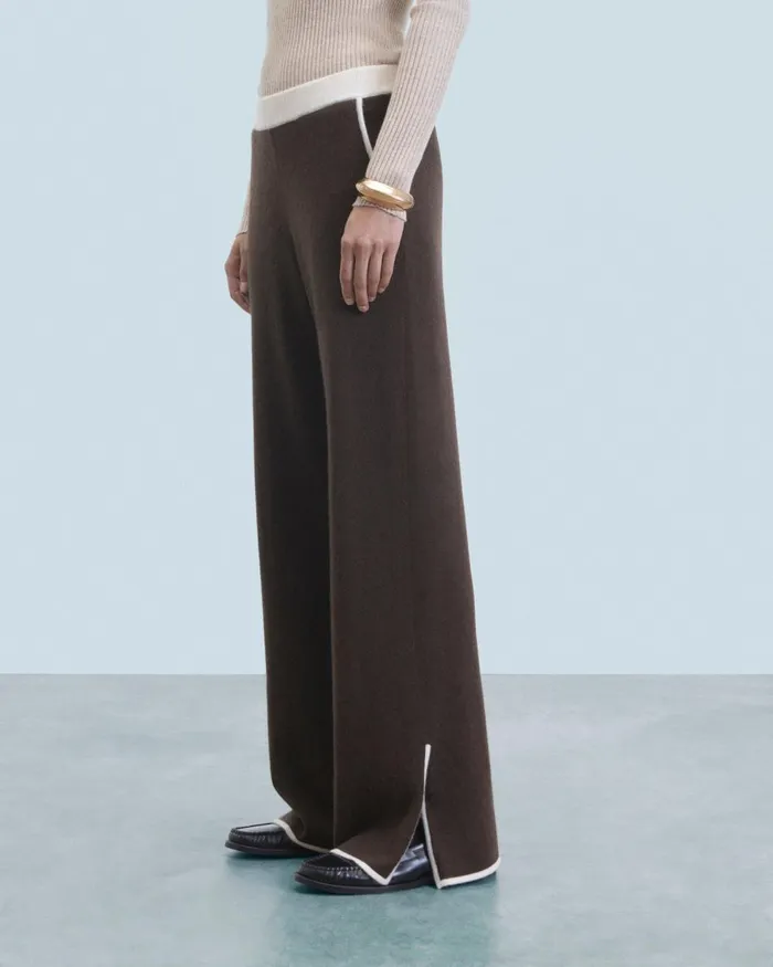 Women Joggers From Future Large Jogging Bicolor Chocolate