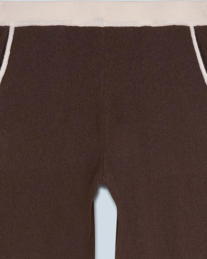 Women Joggers From Future Large Jogging Bicolor Chocolate