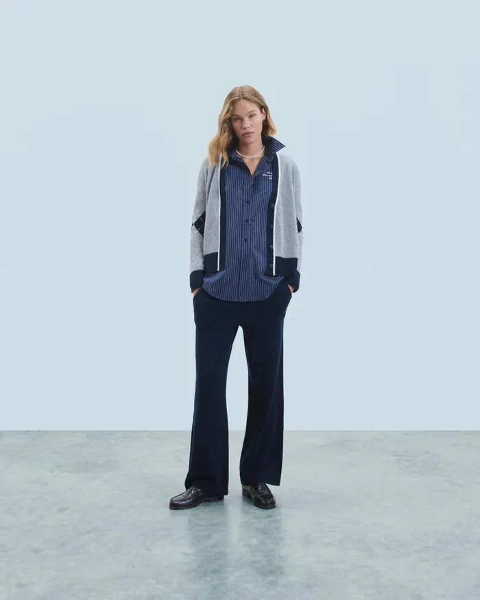 Women Joggers From Future Large Jogging Heart Navy