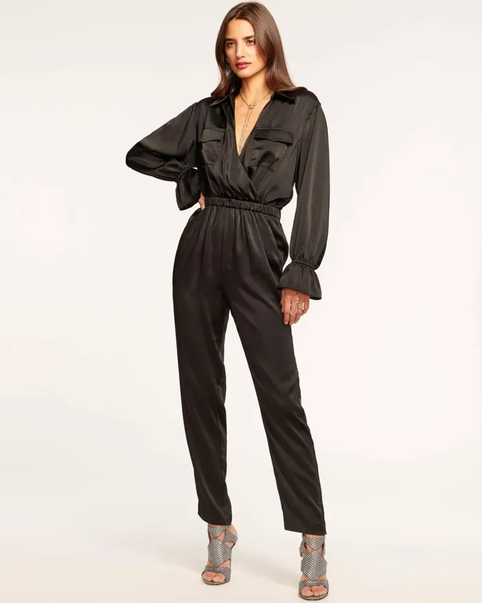 Women Josephine Long Sleeve Jumpsuit Spruce Ramy Brook Dresses Women Josephine Long Sleeve Jumpsuit Spruce Ramy Brook Dresses