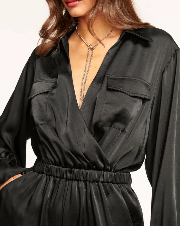 Women Josephine Long Sleeve Jumpsuit Spruce Ramy Brook Dresses Women Josephine Long Sleeve Jumpsuit Spruce Ramy Brook Dresses