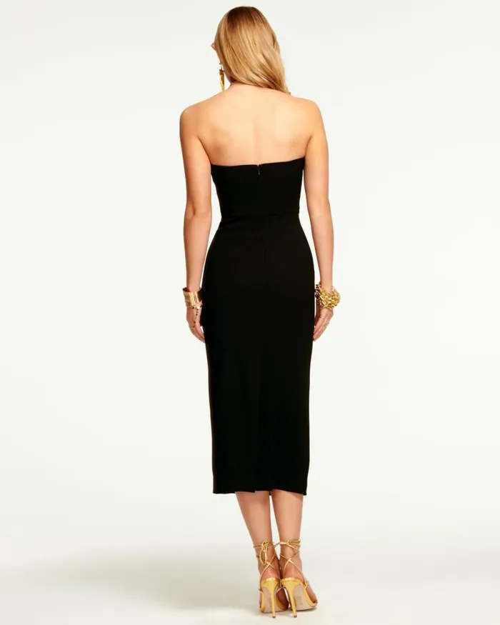 Women Julie Strapless Midi Dress Black Ramy Brook Dresses Women Julie Strapless Midi Dress Black Ramy Brook Dresses