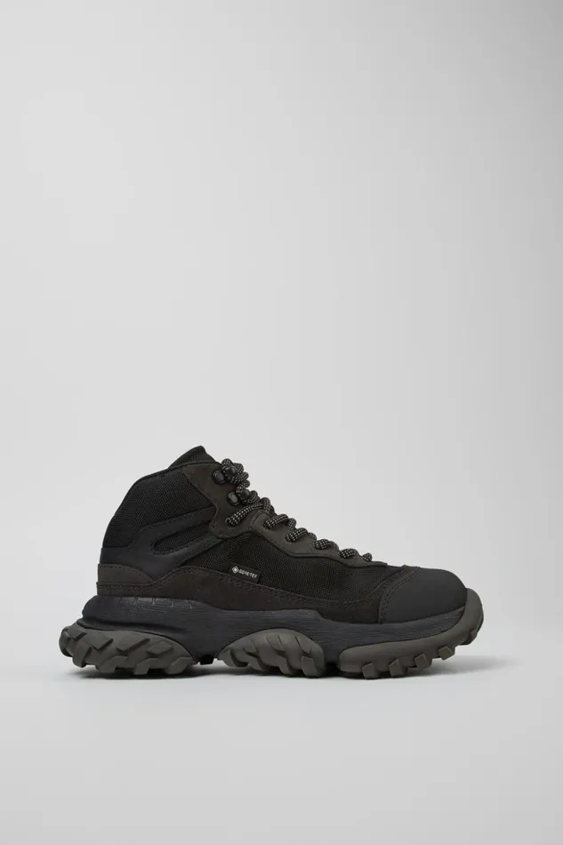 Women Karst Trek GORETEX Black And Gray Ankle Boots Camper Ankle Boots Women Karst Trek GORETEX Black And Gray Ankle Boots Camper Ankle Boots