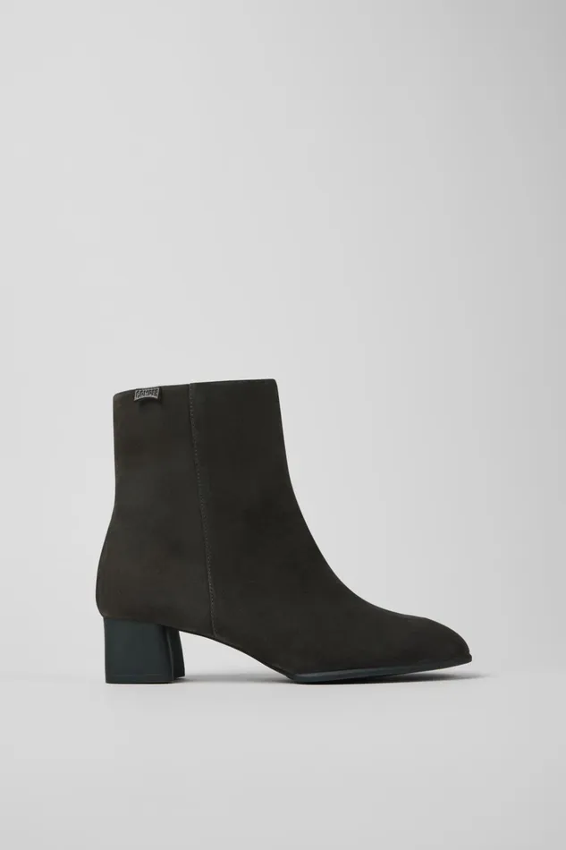 Women Katie Gray Nubuck Ankle Boots Camper Ankle Boots Women Katie Gray Nubuck Ankle Boots Camper Ankle Boots