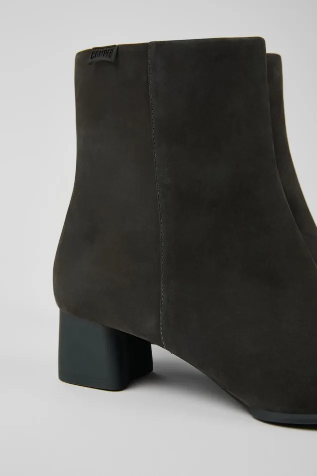 Women Katie Gray Nubuck Ankle Boots Camper Ankle Boots Women Katie Gray Nubuck Ankle Boots Camper Ankle Boots