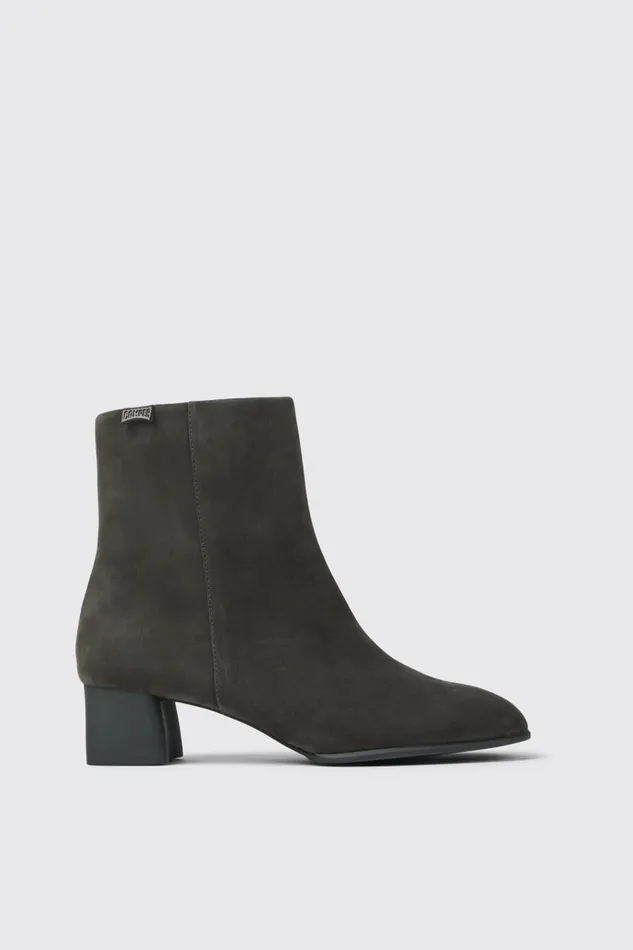 Women Katie Gray Nubuck Ankle Boots Camper Ankle Boots Women Katie Gray Nubuck Ankle Boots Camper Ankle Boots