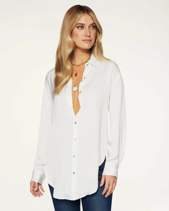 Women Kolby Button Up Blouse Black Ramy Brook Tops Women Kolby Button Up Blouse Black Ramy Brook Tops