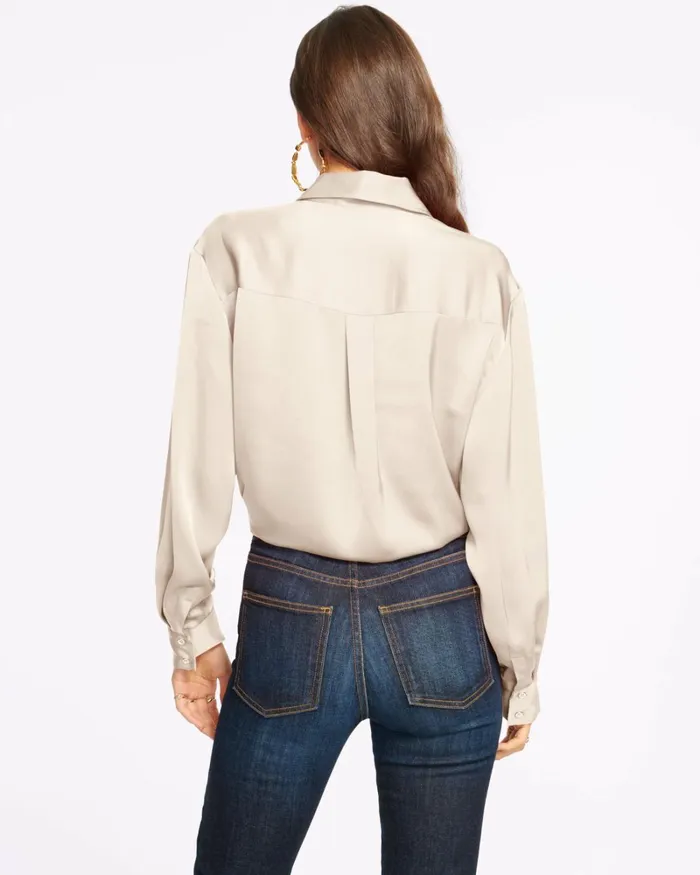 Women Kolby Button Up Blouse Black Ramy Brook Tops Women Kolby Button Up Blouse Black Ramy Brook Tops