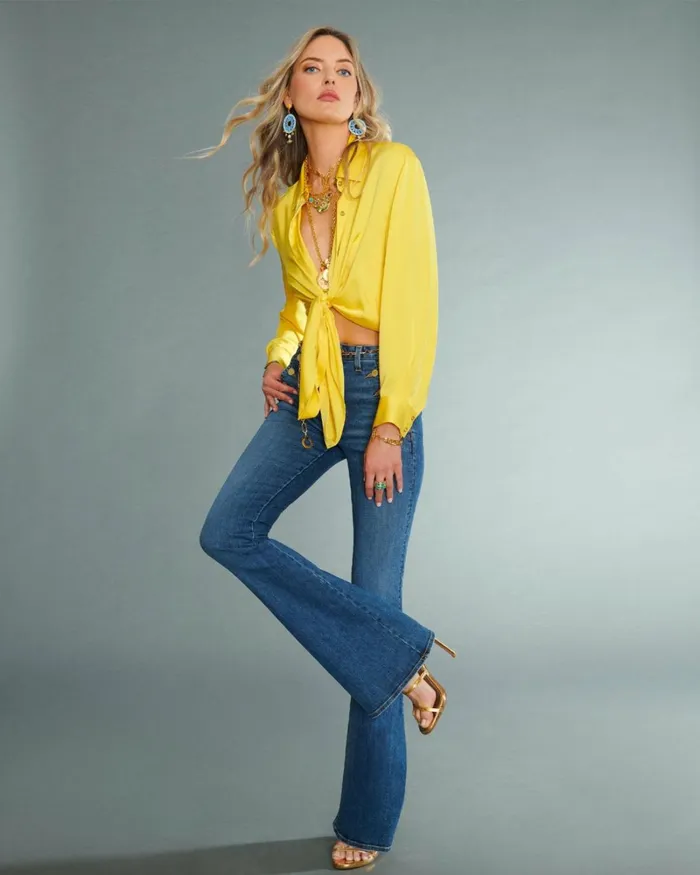 Women Kolby Button Up Blouse Black Ramy Brook Tops Women Kolby Button Up Blouse Black Ramy Brook Tops