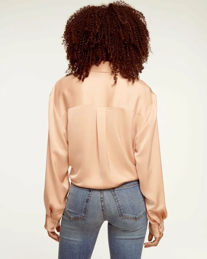 Women Kolby Button Up Blouse Black Ramy Brook Tops Women Kolby Button Up Blouse Black Ramy Brook Tops