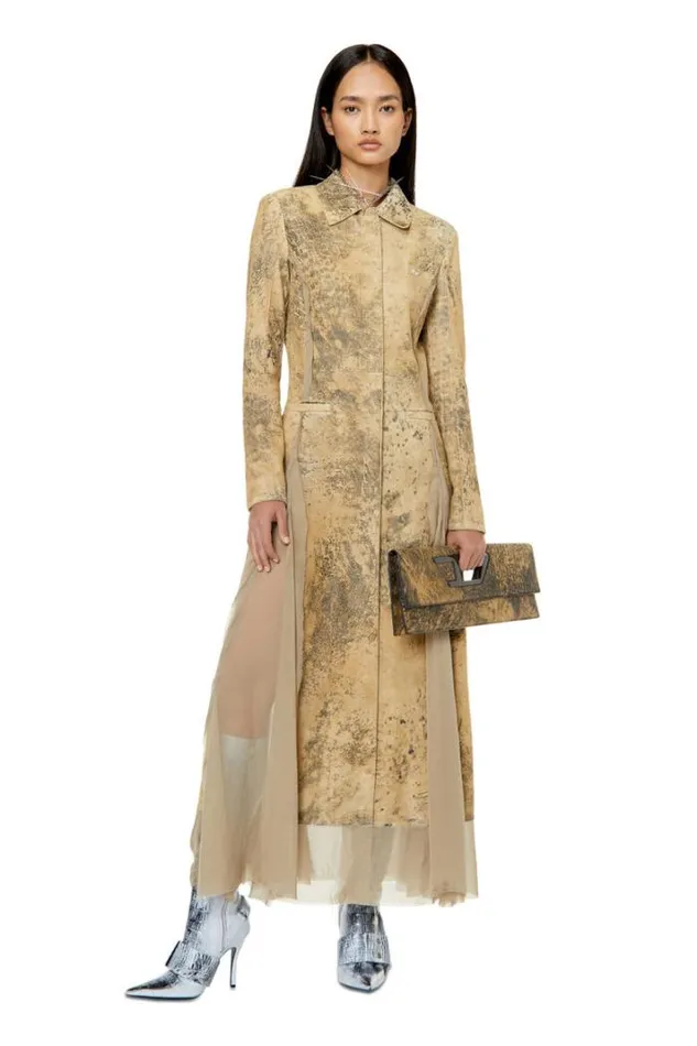 Women LKarasi Light Brown Diesel Outerwear And Jackets