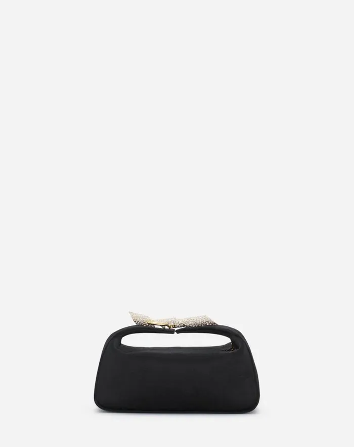 Women Lanvin Crossbody Bags and Shoulder Bags Haute Squence Velvet Clutch Bag Black Women Lanvin Crossbody Bags and Shoulder Bags Haute Squence Velvet Clutch Bag Black