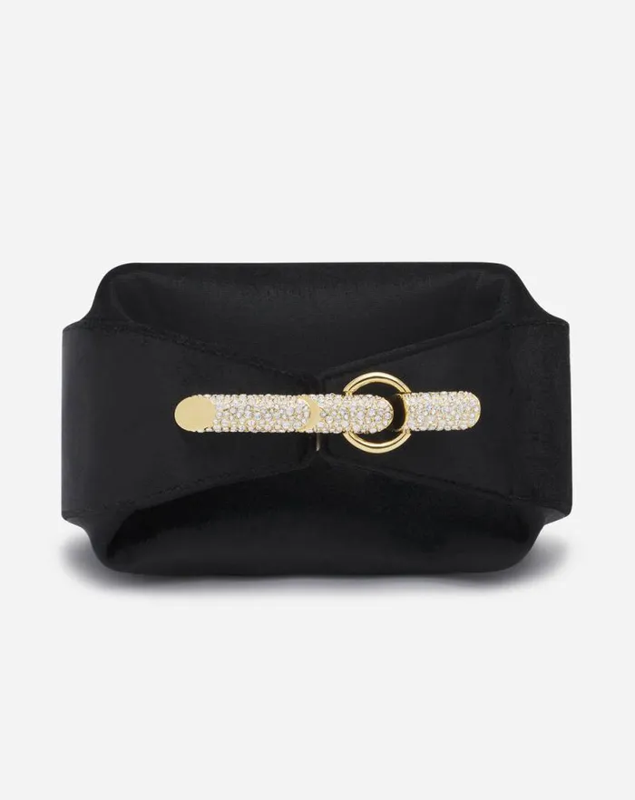 Women Lanvin Crossbody Bags and Shoulder Bags Haute Squence Velvet Clutch Bag Black Women Lanvin Crossbody Bags and Shoulder Bags Haute Squence Velvet Clutch Bag Black