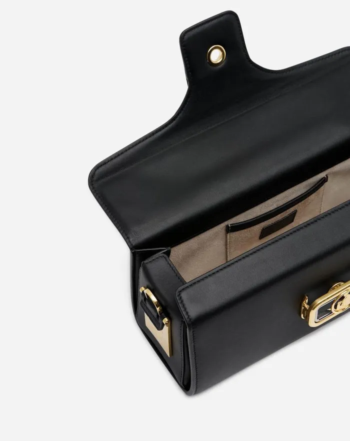 Women Lanvin Crossbody Bags and Shoulder Bags Pencil Cat Bag In Box Calf Black Women Lanvin Crossbody Bags and Shoulder Bags Pencil Cat Bag In Box Calf Black
