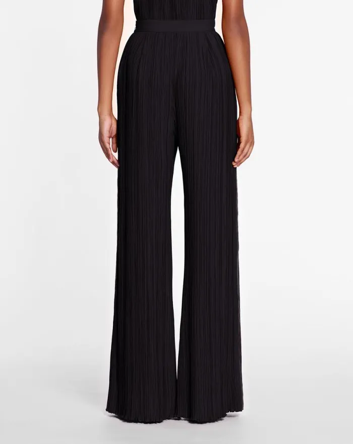 Women Lanvin Pants Pleated Pants Black Women Lanvin Pants Pleated Pants Black