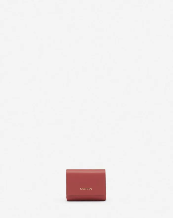 Women Lanvin Wallets and Small Leather Goods Lanvin Signature Leather Case For Airpods Pro Litchi