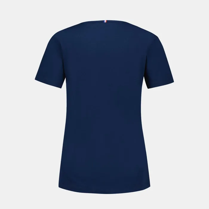 Women Le Coq Sportif Tshirts Polos Shirts And Tops Essentiels TShirt Victory Blue