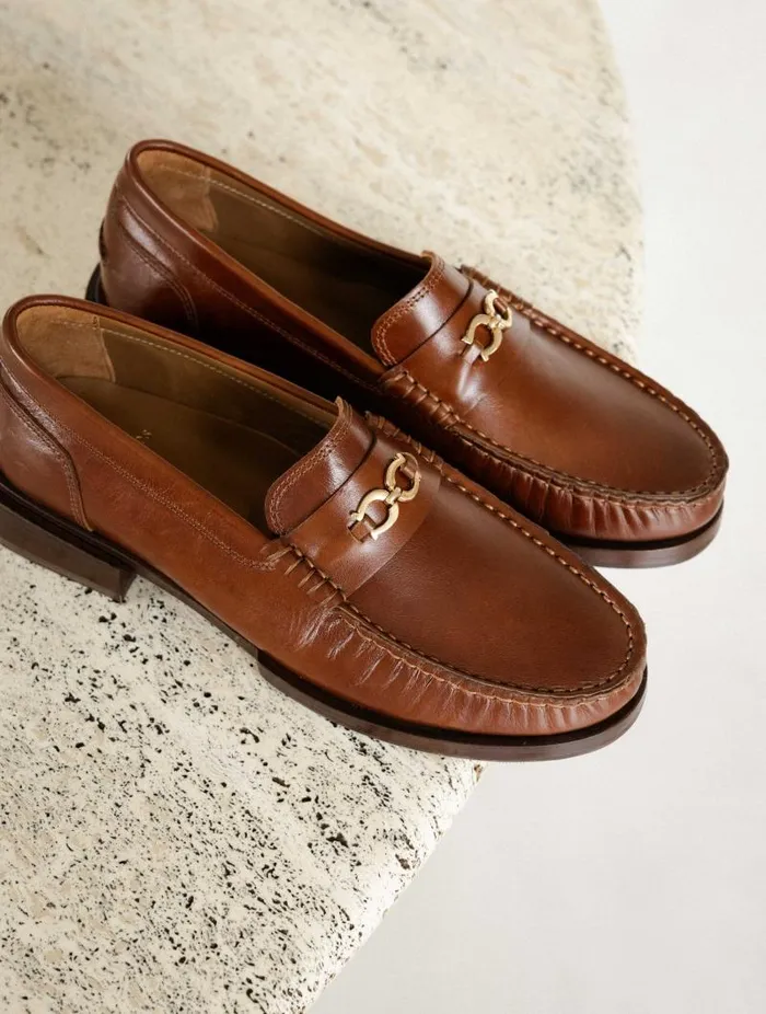 Women Loafers and Derbies Bobbies Nicky Chestnut