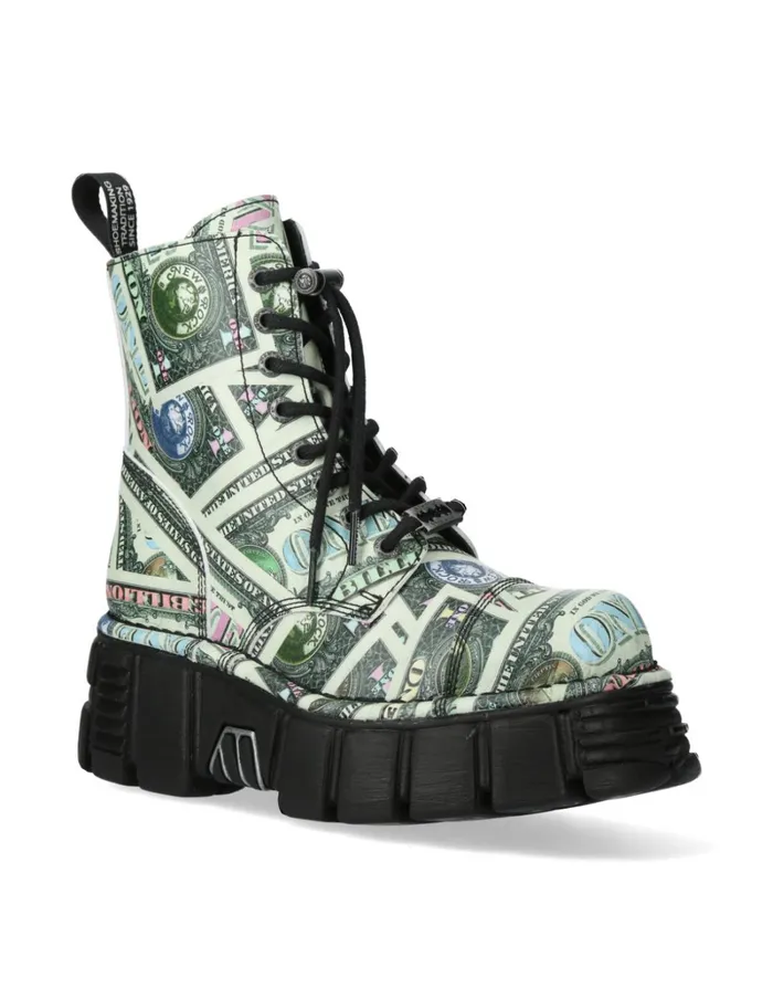 Women MMili083cctC16 New Rock Military