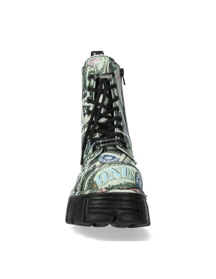 Women MMili083cctC16 New Rock Military