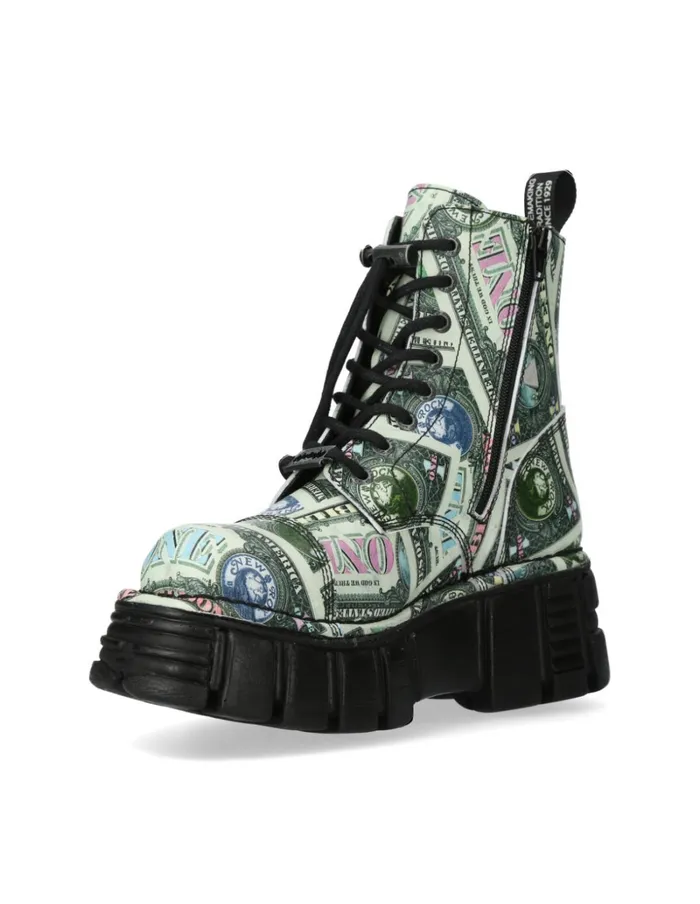 Women MMili083cctC16 New Rock Military