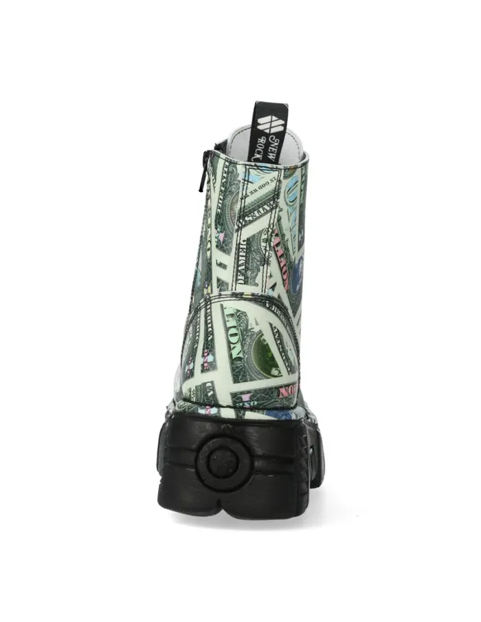 Women MMili083cctC16 New Rock Military