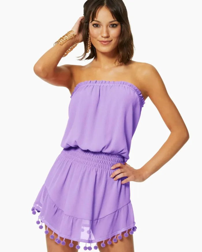 Women Marcie Coverup Mini Dress Orangeade Ramy Brook Swimwear