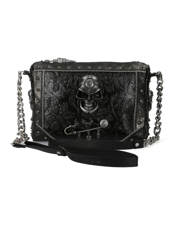 WomenMen Accesories MBag049S1 New Rock Handbags WomenMen Accesories MBag049S1 New Rock Handbags