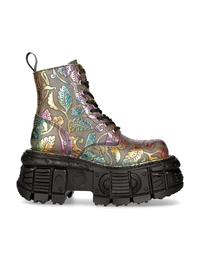 WomenMen Ankle Boot Imperfect MMili084cS21 New Rock Boots