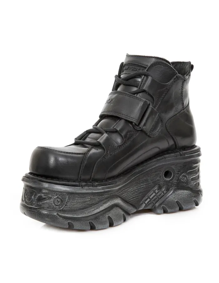 WomenMen Ankle Boot Metallic M714xS1 New Rock Booties WomenMen Ankle Boot Metallic M714xS1 New Rock Booties