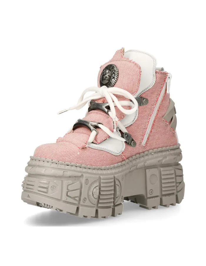WomenMen Ankle Boot Tank MWall052V4 New Rock Booties WomenMen Ankle Boot Tank MWall052V4 New Rock Booties