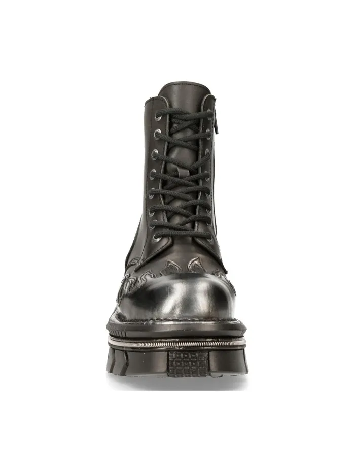 WomenMen Ankle Boot Techno MMili134cS1 New Rock Boots
