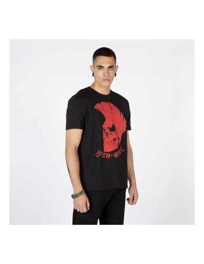 WomenMen Black WTshirt6S4 New Rock TShirts WomenMen Black WTshirt6S4 New Rock TShirts