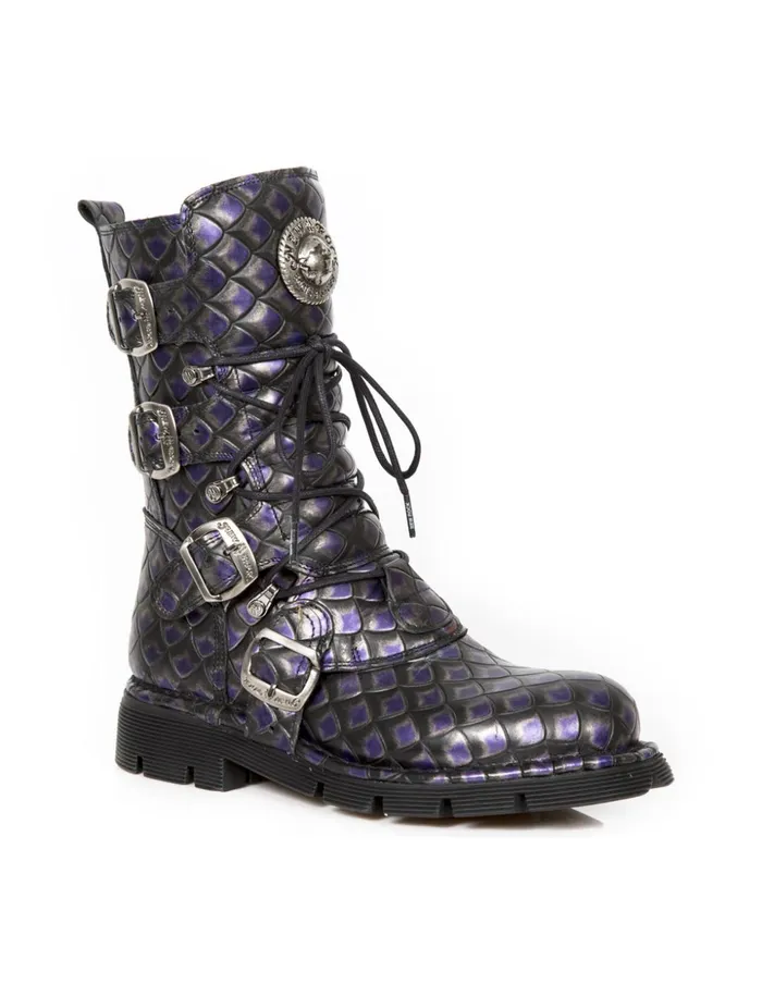 WomenMen Boot Comfort M1473C142 New Rock Boots