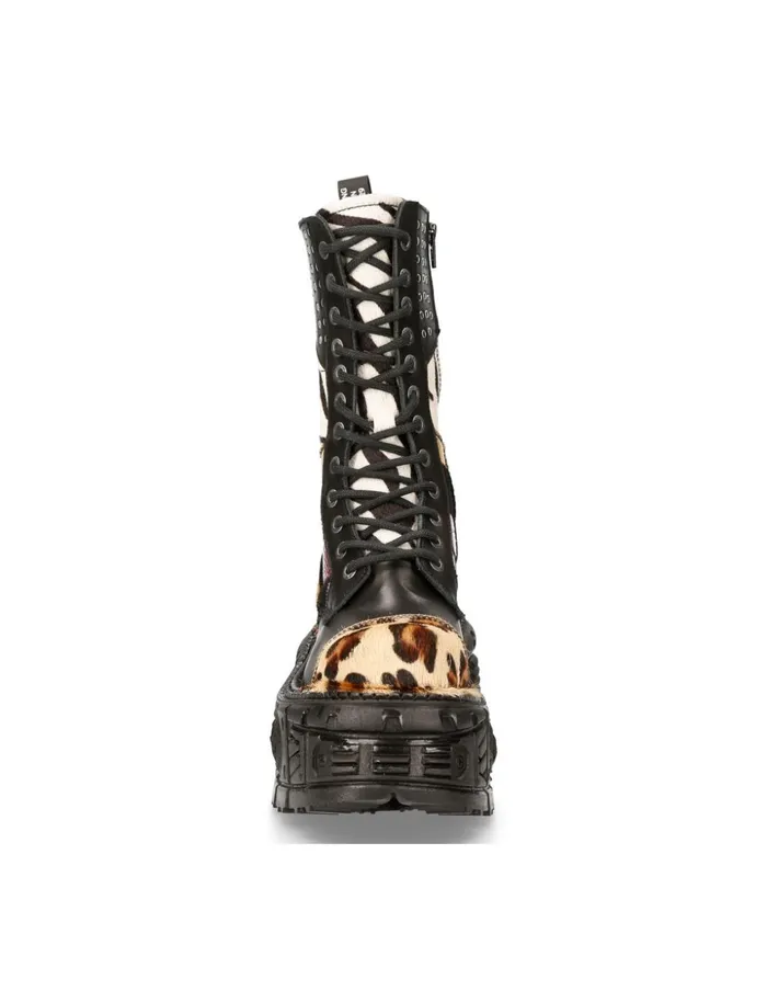 WomenMen Boot Imperfect MMili244C1 New Rock Boots