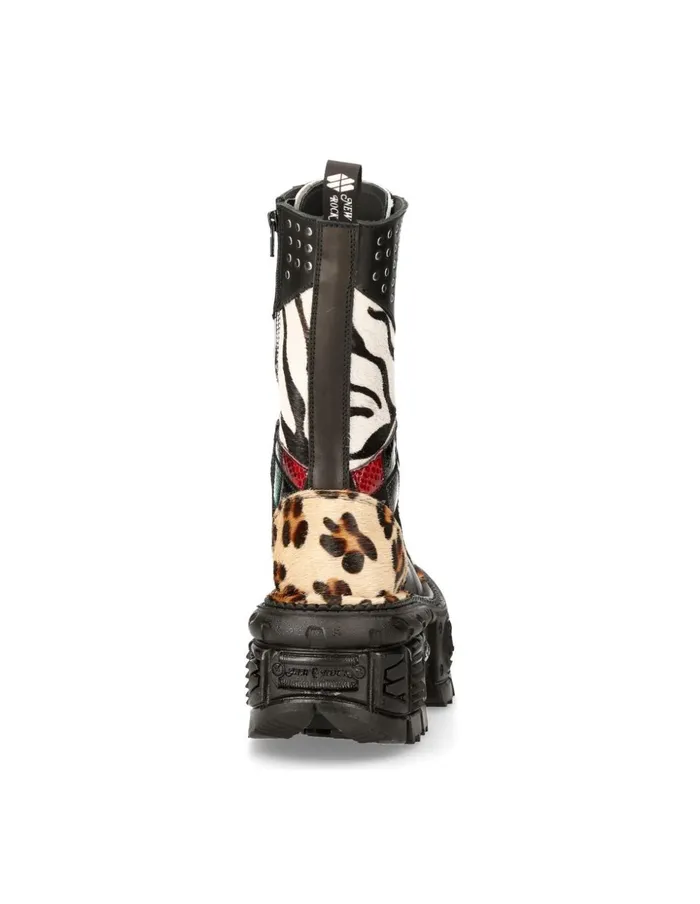 WomenMen Boot Imperfect MMili244C1 New Rock Boots