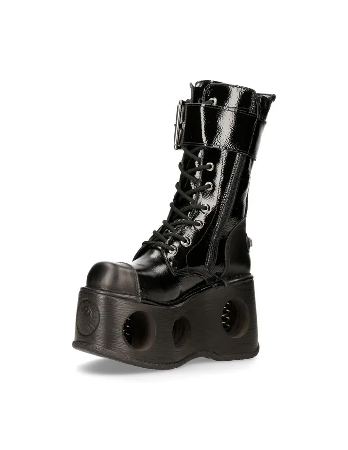 WomenMen Boot Metallic M312S5 New Rock Boots WomenMen Boot Metallic M312S5 New Rock Boots