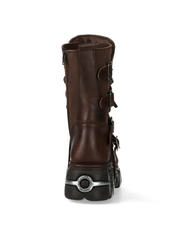WomenMen Boot Metallic M373C16 New Rock Boots WomenMen Boot Metallic M373C16 New Rock Boots