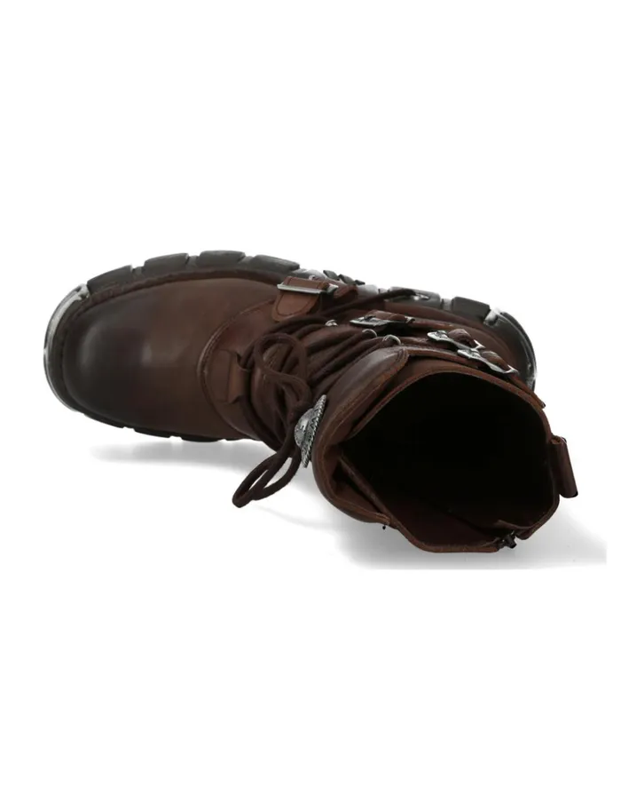 WomenMen Boot Metallic M373C16 New Rock Boots WomenMen Boot Metallic M373C16 New Rock Boots