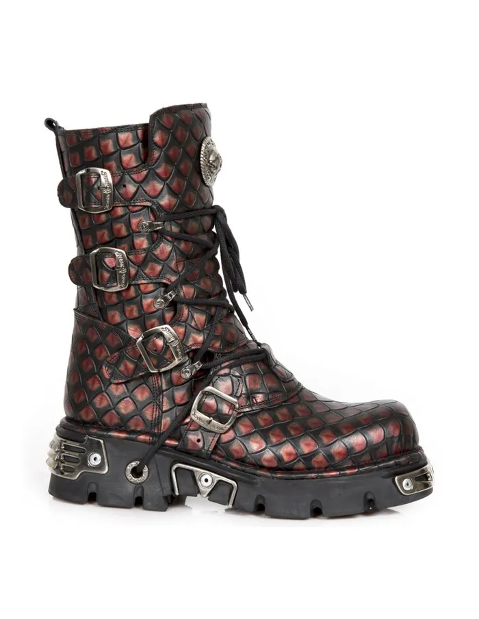 WomenMen Boot Metallic M373C405 New Rock Boots