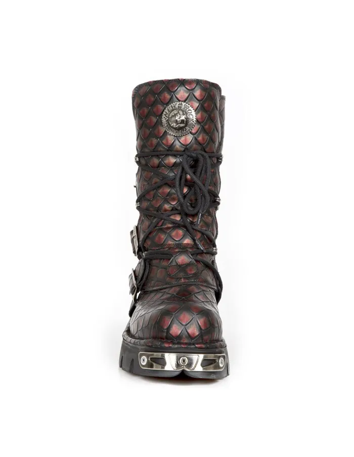 WomenMen Boot Metallic M373C405 New Rock Boots WomenMen Boot Metallic M373C405 New Rock Boots